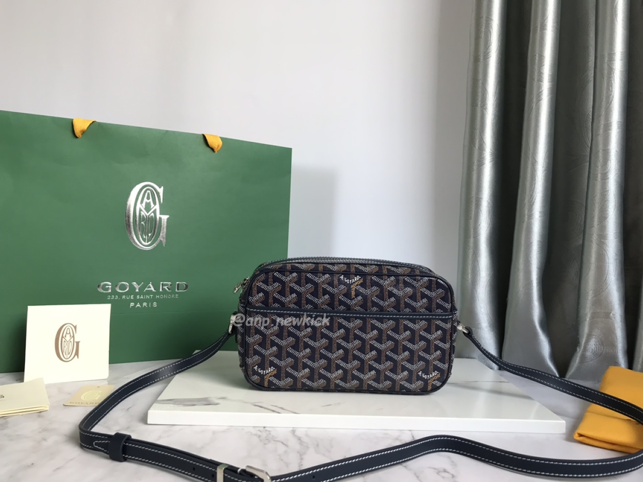 Goyard Cap Vert Camera Bag 13 Cm X 6.5 Cm X 22 Cm (14) - www.newkick.vip